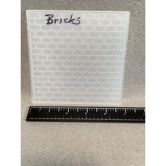 Brick Pattern Embossing Folder For Scrapbooking Card Making & DIY Crafts - Picture 2 of 4